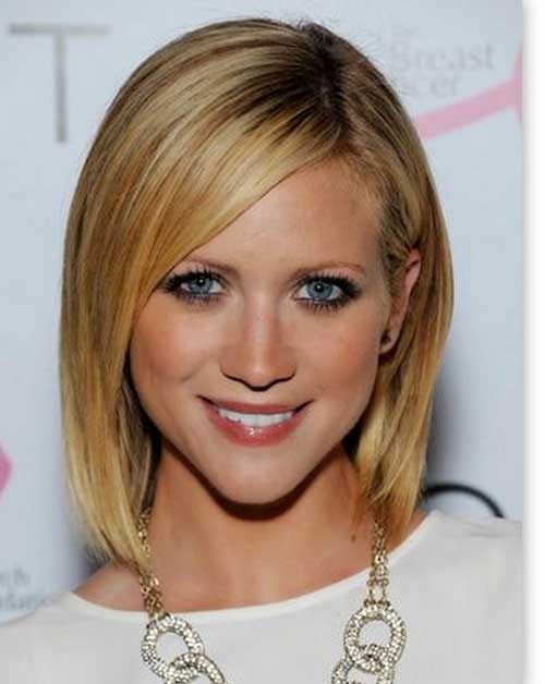 Side Parted Long Bob Haircuts for Straight Fine Hair