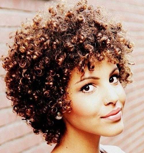Very Short Afro Hairstyles