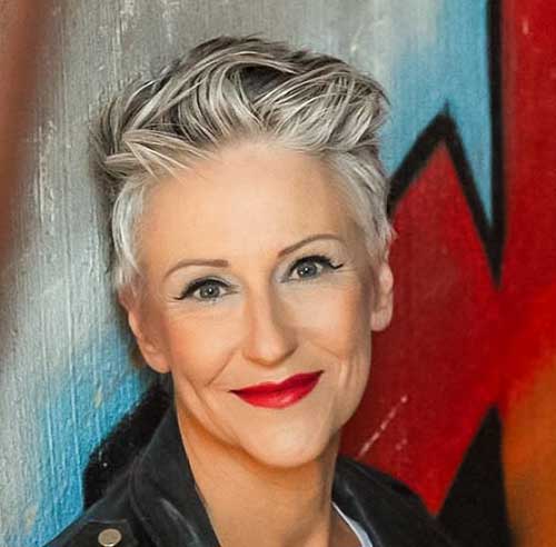 2019 Short Hairstyles for Women Over 50