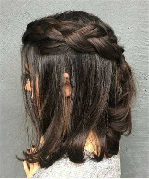 Party Hair Style with Faux Bob Updo