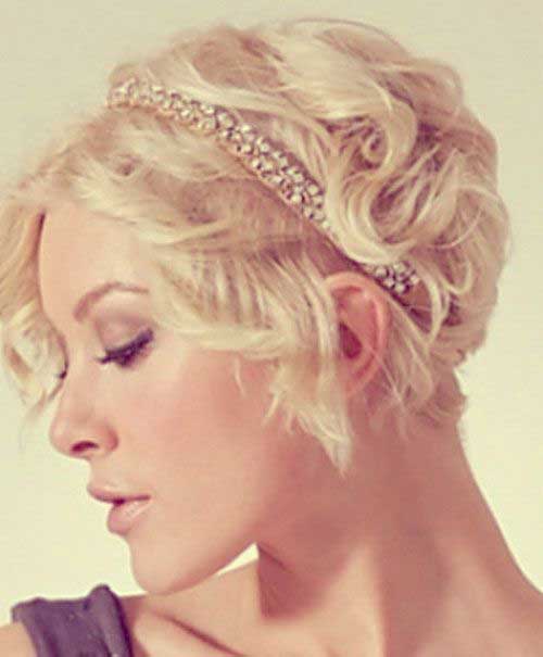 Wedding Hairstyles for Short Curly Hair
