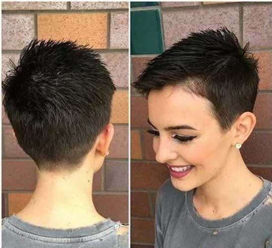 Super Short Female Haircuts-33